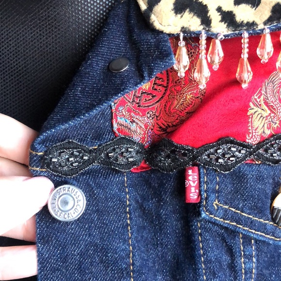 RARE Levi’s Japanese Style Y2K Denim Jean Jacket - Picture 10 of 12